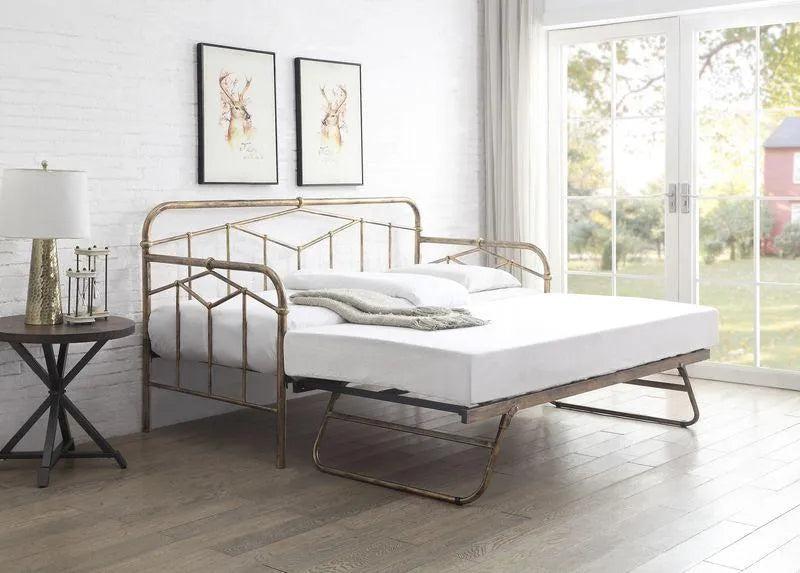 Axton Day Bed - Black or Antique Bronze